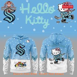 Seattle Kraken x Hello Kitty 2025 Hoodie