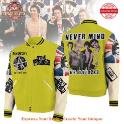 Sex Pistols Anarchy In The UK Baseball Jacket