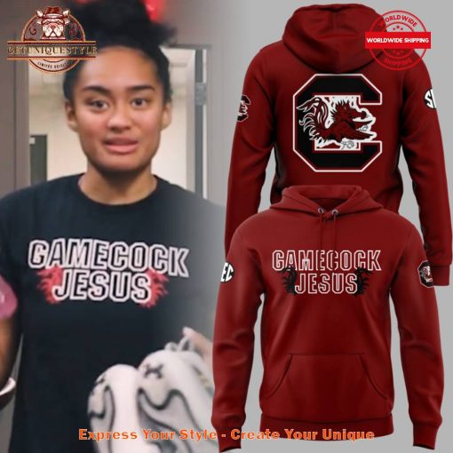 South Carolina Gamecocks Jesus Limited 2025 Hoodie