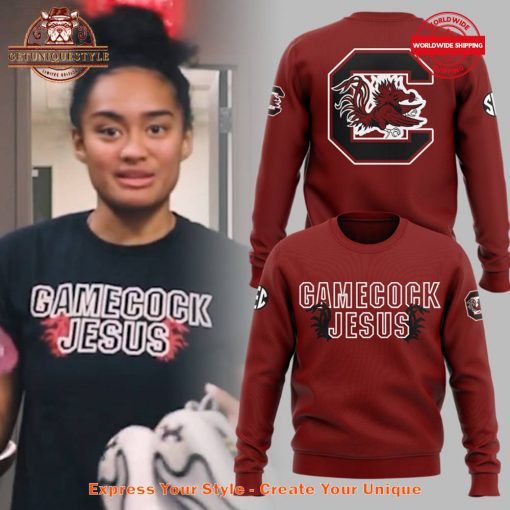 South Carolina Gamecocks Jesus Special New Sweatshirt