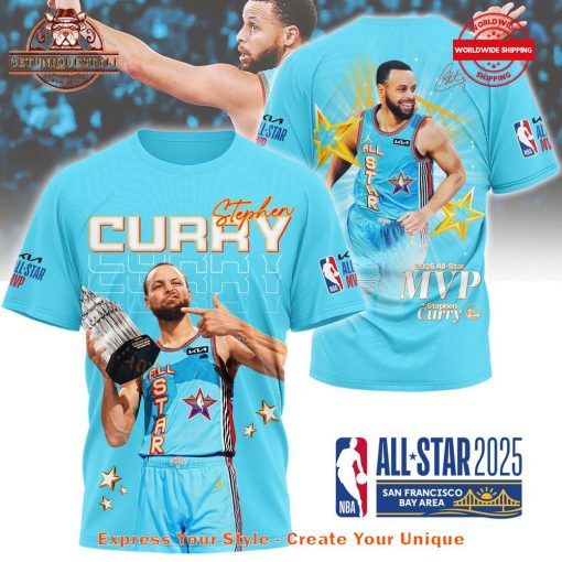 Stephen Curry NBA All-Star MVP 2025 Shirt Collection