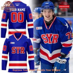 Syracuse Crunch Miracle On Ice 45th Anniversary Jersey