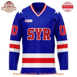 Syracuse Crunch Miracle On Ice 45th Anniversary Jersey