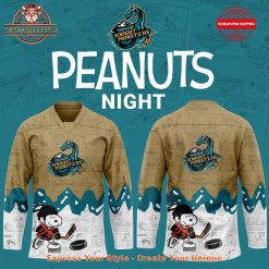 Tahoe Knight Monsters 75th Anniversary of Peanuts Jersey