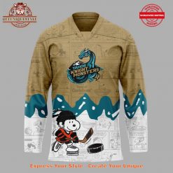 Tahoe Knight Monsters 75th Anniversary of Peanuts Jersey