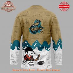 Tahoe Knight Monsters 75th Anniversary of Peanuts Jersey