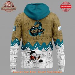 Tahoe Knight Monsters Anniversary of Peanuts Night Hoodie