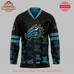 Tahoe Knight Monsters Teddy Bear Toss Custom Jersey