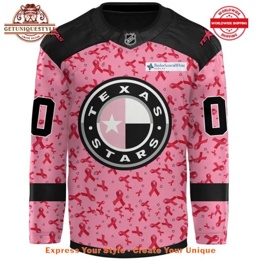 Texas Stars Breast Cancer Awareness Hockey Jersey