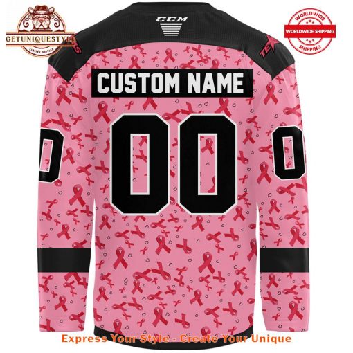 Texas Stars Breast Cancer Awareness Hockey Jersey