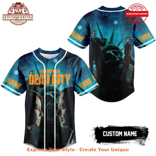 The Walking Dead Dead City Baseball Jersey