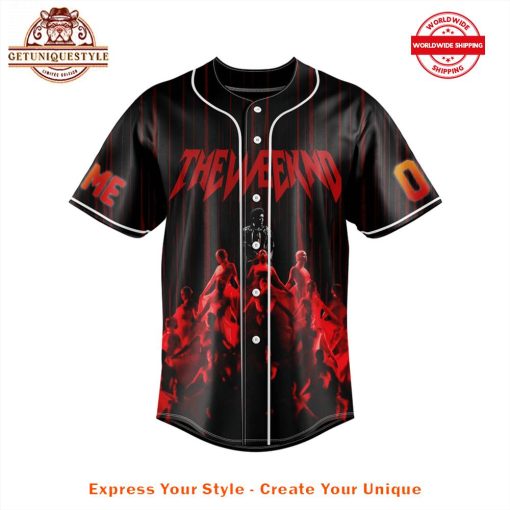 The Weeknd Hurry Up Tomorrow Baseball Jersey