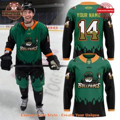 Toledo Walleye Bullfrogs 2025 Uniform Jersey