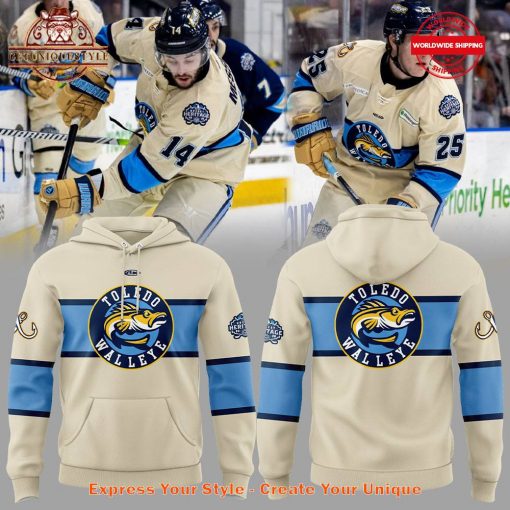 Toledo Walleye Hockey Heritage Uniform 2025 Hoodie