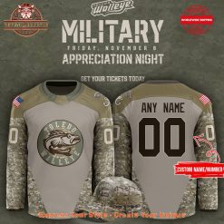 Toledo Walleye Military Appreciation Night 2024 Jersey