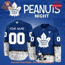 Toronto Maple Leafs 75th Anniversary of Peanuts Night Jersey