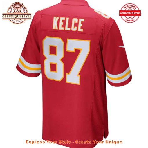 Travis Kelce x Kansas City Chiefs Red Game Jersey