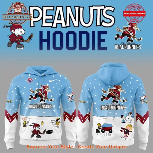 Tucson Roadrunners Peanuts And Snoopy Hoodie