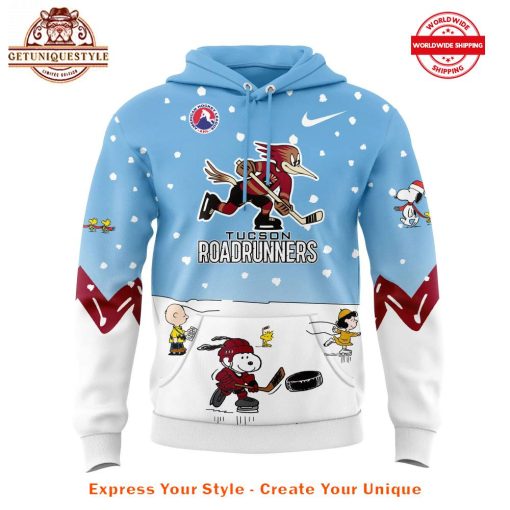 Tucson Roadrunners Peanuts And Snoopy Hoodie