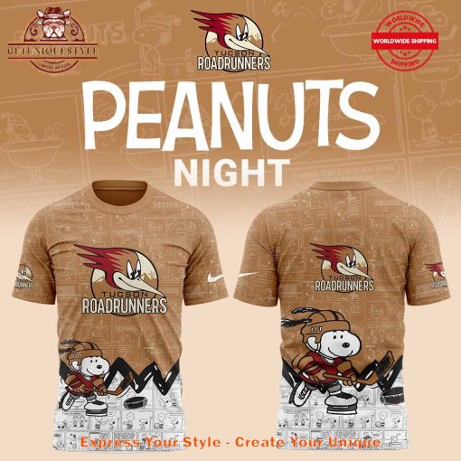 Tucson Roadrunners x Peanuts Night 2025 Merch Collection