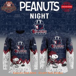 Tulsa Oilers 75th Anniversary of Peanuts Jersey