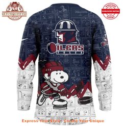 Tulsa Oilers 75th Anniversary of Peanuts Jersey