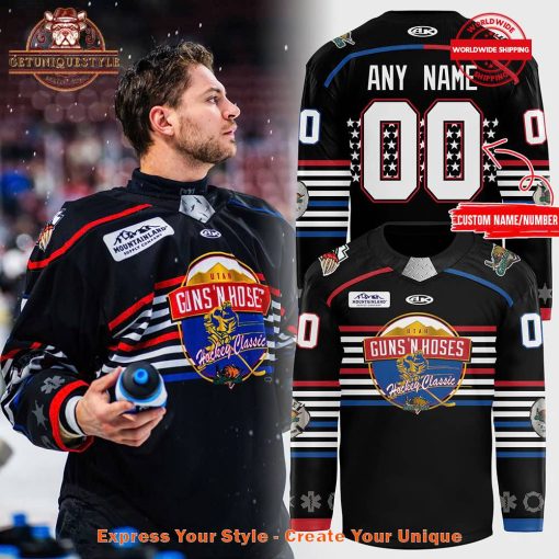 Utah Grizzlies Guns N’ Hoses Custom Jersey