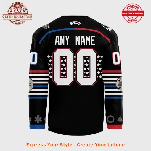 Utah Grizzlies Guns N’ Hoses Custom Jersey