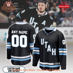 Utah Hockey Club Fanatics Black Breakaway 2025 Custom Jersey