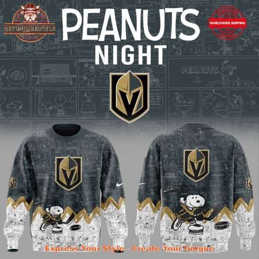 Vegas Golden Knights Anniversary of Peanuts Shirt Collection