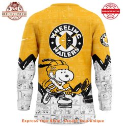 Wheeling Nailers Anniversary of Peanuts Jersey