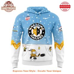 Wheeling Nailers Peanuts And Snoopy Night Hoodie