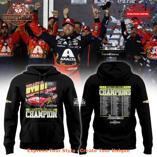 William Byron Daytona 500 Champions Limited Edition Hoodie