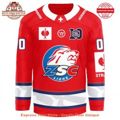 ZSC Lions Schweizer Meister 2025 CHL Champions Jersey