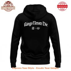 2Pac x Los Angeles Kings Collab King Never Die Black Hoodie