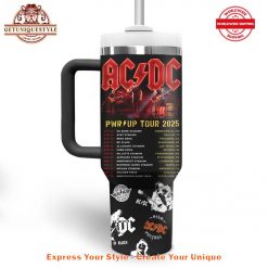 ACDC Power Up Tour 2025 40oz Stanley Tumbler