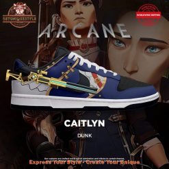 Arcane Caitlyn Commander SB Dunk Shoes