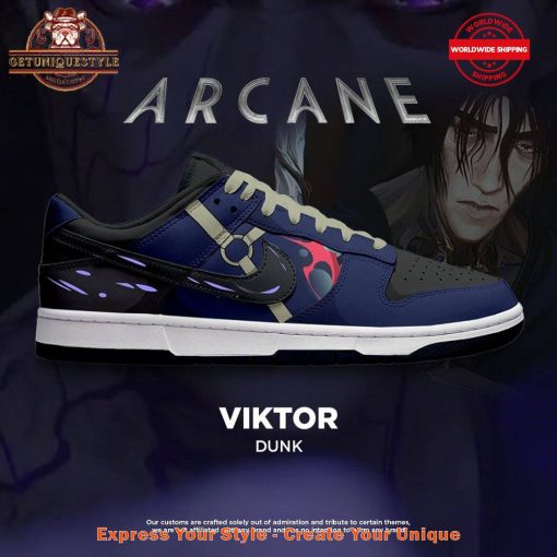 Arcane Viktor Skinny Tin Machine Herald SB Dunk Shoes