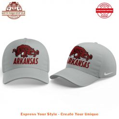 Arkansas Razorback Basketball Ball Hogs 2025 Gray Hoodie