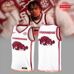 Arkansas Razorbacks Basketball New Version Basketball Jersey