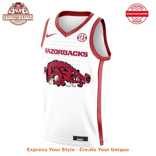 Arkansas Razorbacks Basketball New Version Basketball Jersey