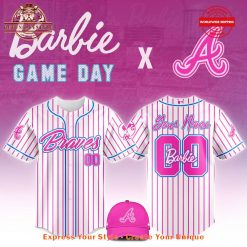 Atlanta Braves Barbie Night Game Limited Edition Jersey