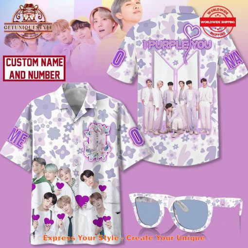 BTS I Purple You Hawaiian Shirt