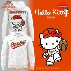 Baltimore Orioles Hello Kitty Night 2025 Limited Edition Hoodie