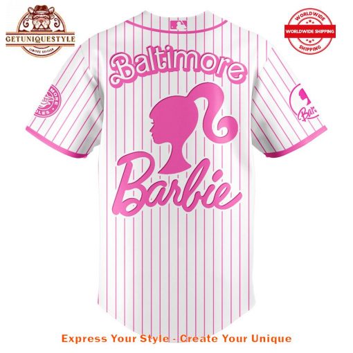 Baltimore Orioles MLB x Barbie Night Game Limited Edition 2025 Jersey