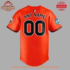 Baltimore Orioles Orange On Orange 2025 Baseball Jersey