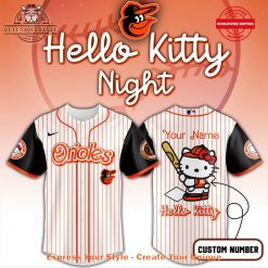 Baltimore Orioles x Hello Kitty Game Night Special New Jersey