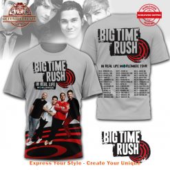 Big Time Rush In Real Life Worldwide Tour 2025 Shirt