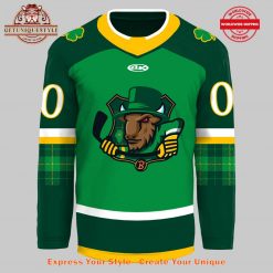 Bloomington Bison St Patricks Day Special New Hockey Jersey