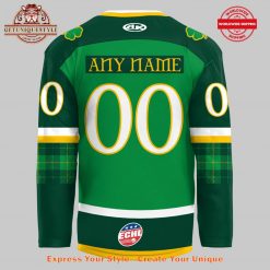 Bloomington Bison St Patricks Day Special New Hockey Jersey